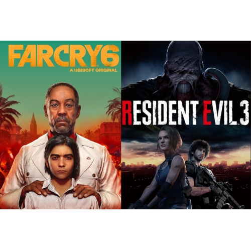  FAR CRY 6 + RESİDENT EVİL 3 PS4+PS5 +GARANTİ